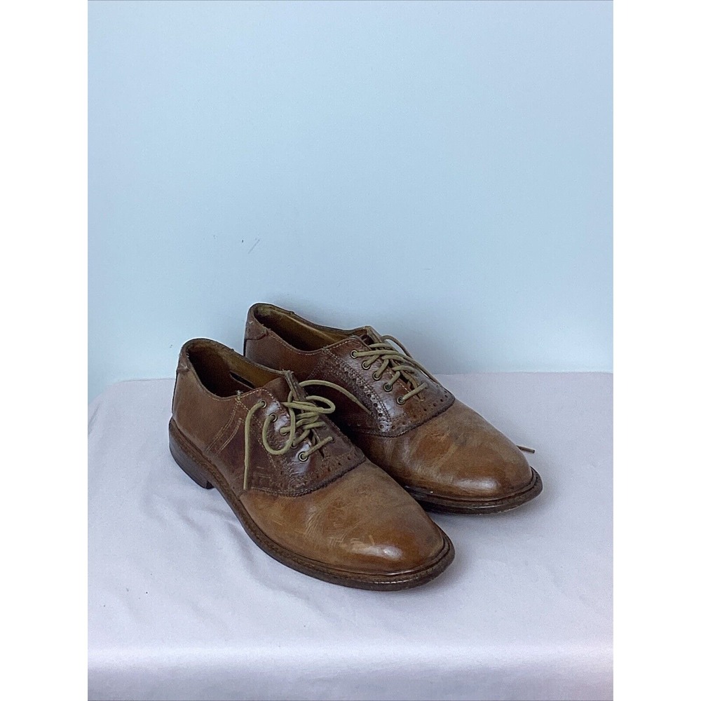 Allen Edmonds Finch Saddle Oxford Leather Dress Shoes - 9.5D